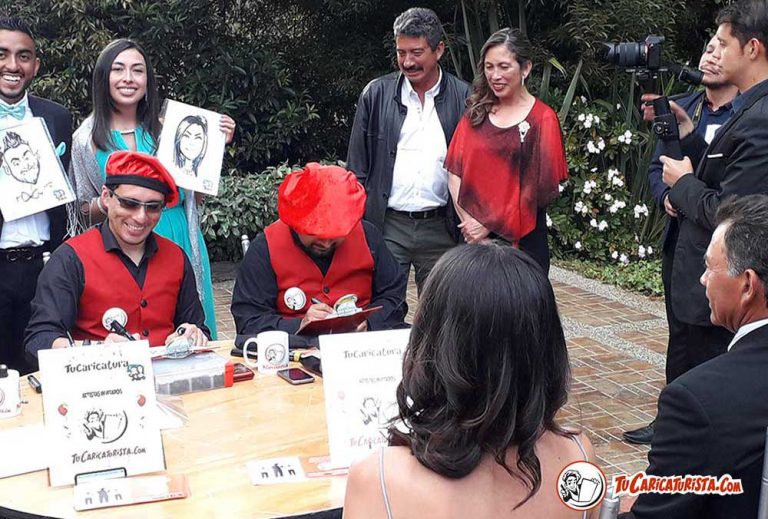 Caricaturistas-para-animacion-de-bodas-en-Bogota