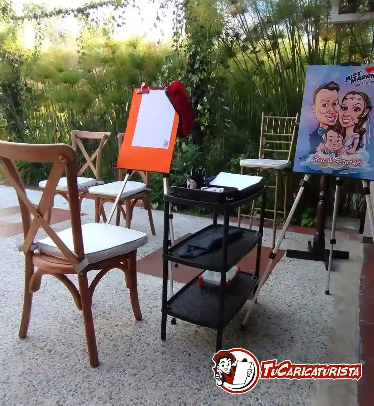 TuCaricaturista espacio de trabajo