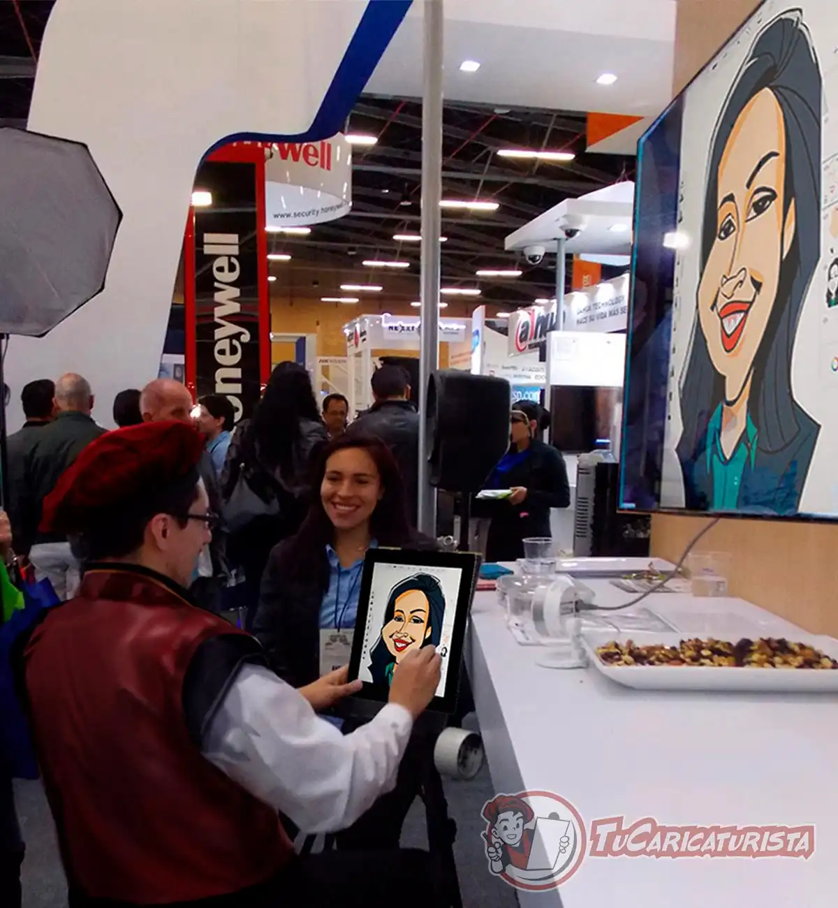 Caricaturista Digital para Eventos