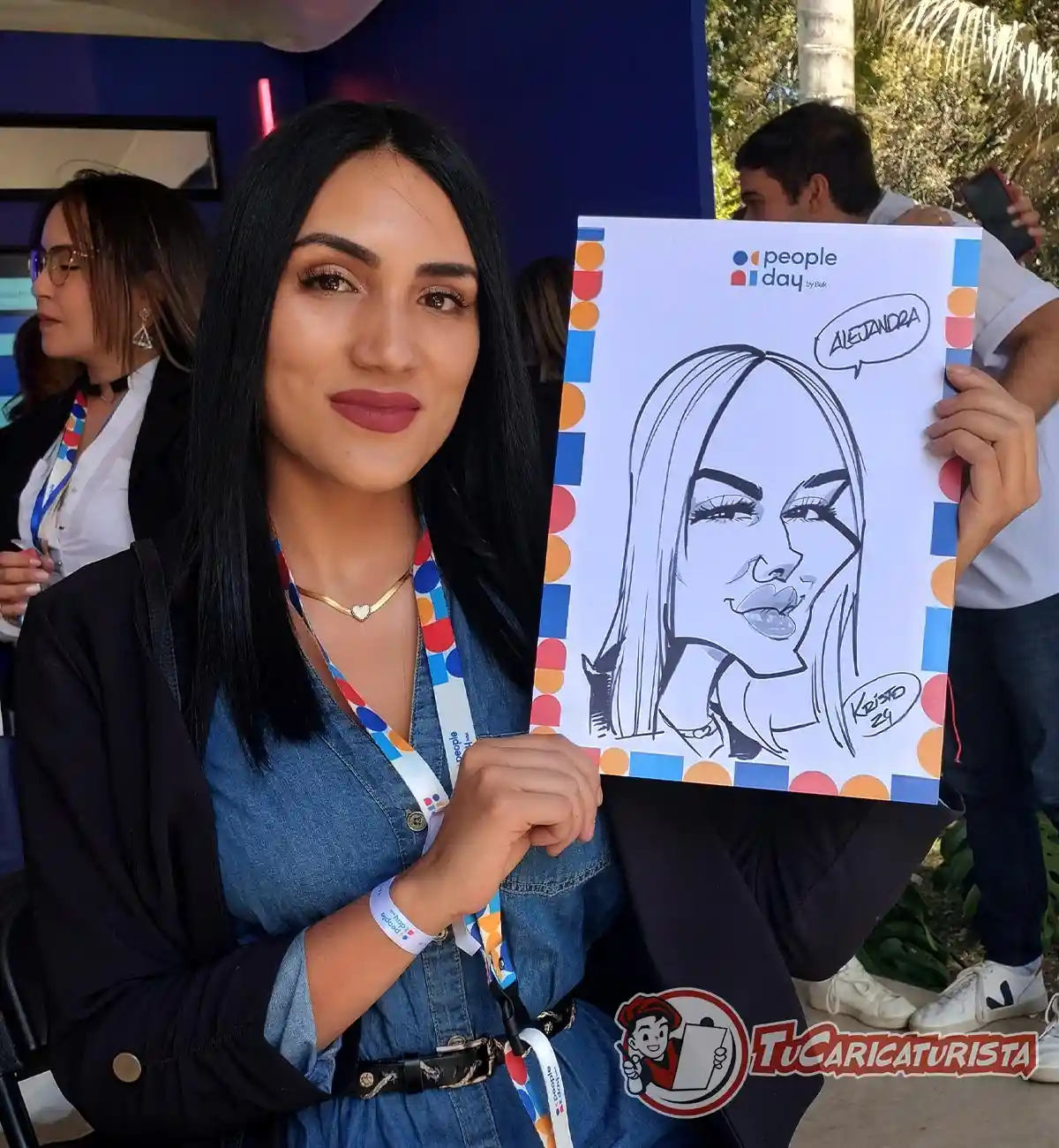 TuCaricaturista-muestra-lineart-en-vivo